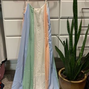 Boutique multicolor maxi dress